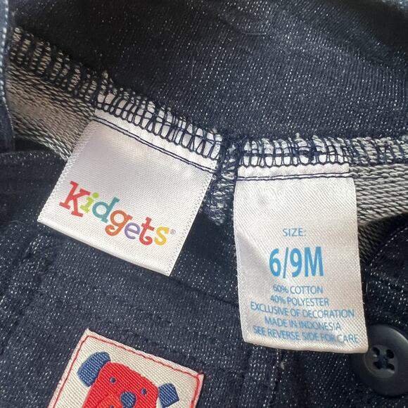 Vintage Soft Denim Look Overalls - Picture 3 of 3